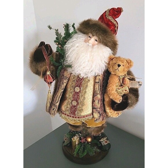 Forever Christmas Chelsea Fair Santa Claus 19" Ltd Edition Signed #4 out of 50 - Picture 1 of 16